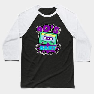 90S BABY Inspired 90s Baby Baseball T-Shirt